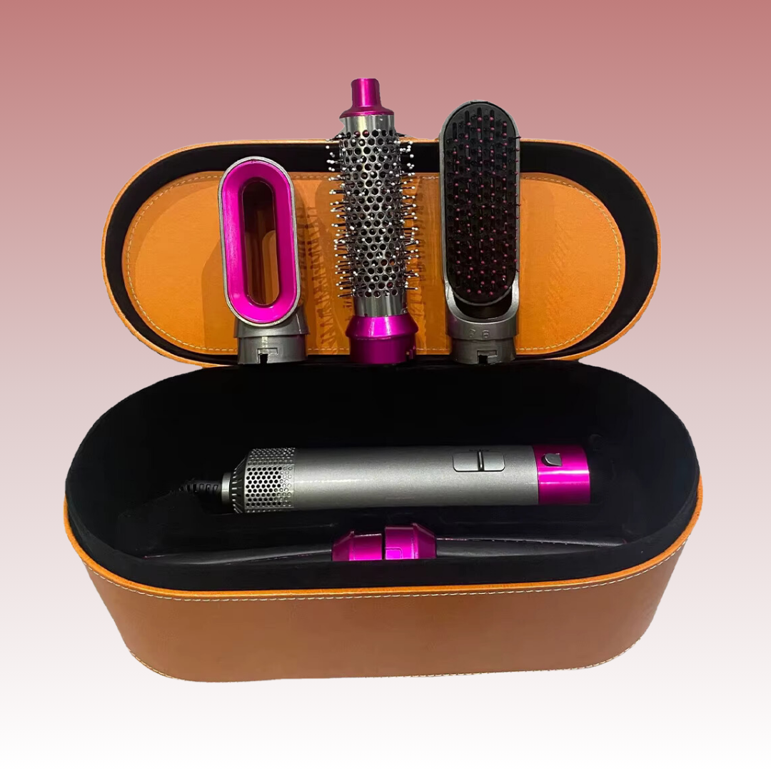 Leather Box for Hair Dryer Brush